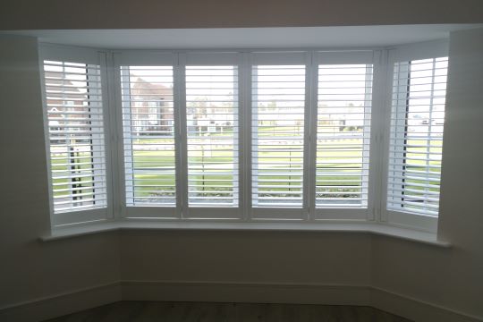 Shutters for Bay Windows